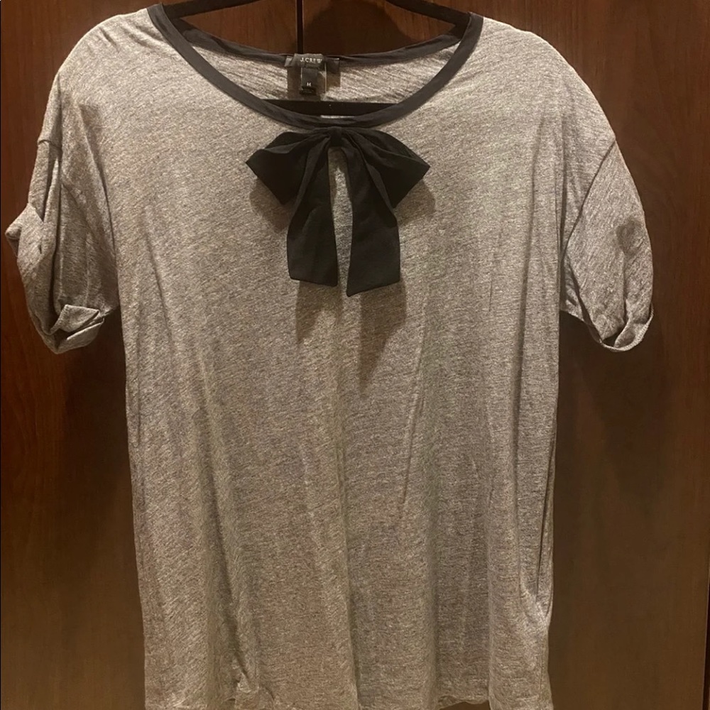 J.Crew tshirt with bow